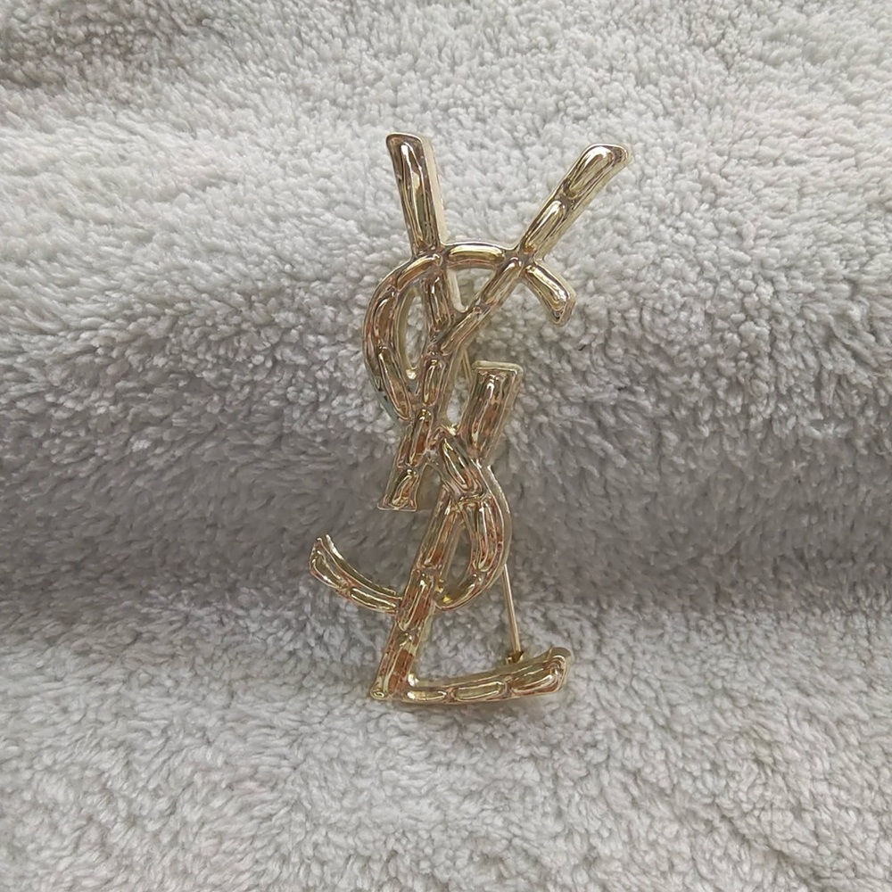 Saint Laurent Gold  Brooch - Picture 6 of 6